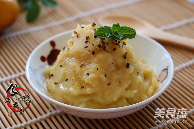 黑椒土豆泥的做法步骤:7