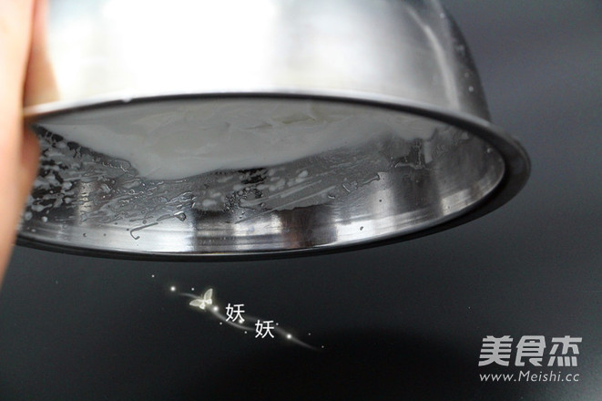 不塌不陷高颜值蒸蛋糕的做法步骤:11