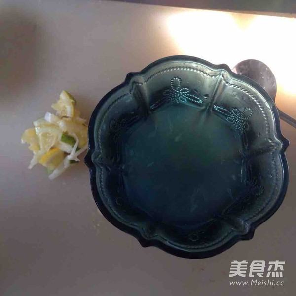 创意柠檬冷泡茶的做法步骤:4