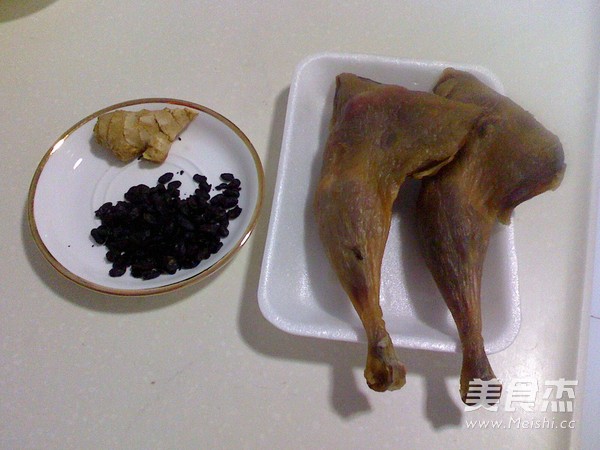 豆豉蒸腊鸭的做法步骤：1