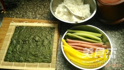 自制美味家常寿司的做法步骤:2