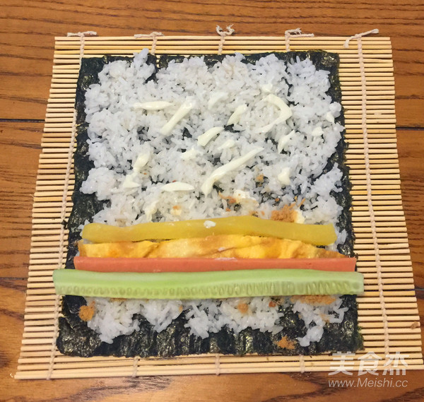 超简单寿司做法的做法步骤:5