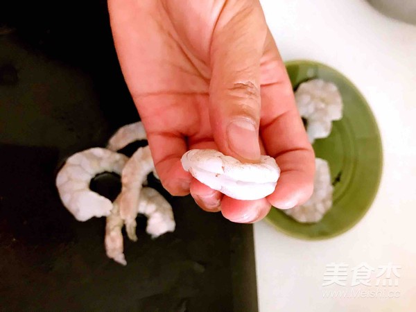 虾仁芦笋的做法步骤:4