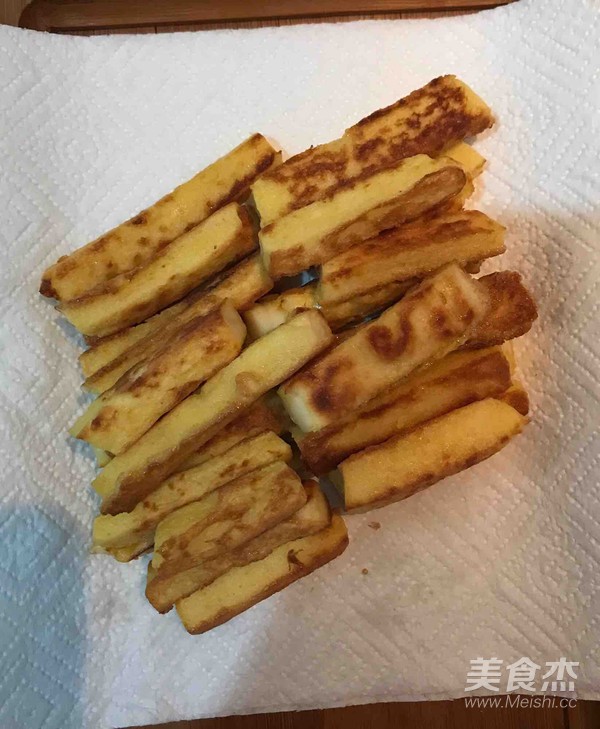 #香甜酥脆馒头条的做法图解5