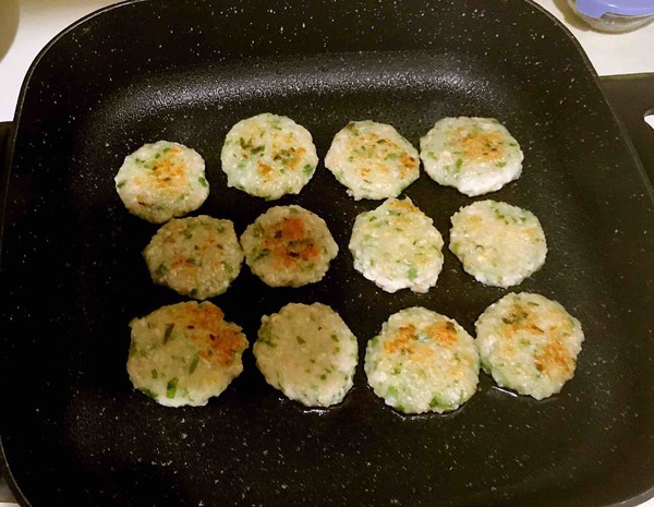 #藕丁虾饼的做法图解15