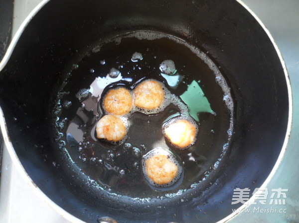 虾仁炒饭的做法步骤:3