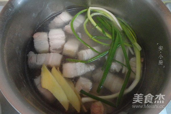 腌笃鲜的做法步骤:3