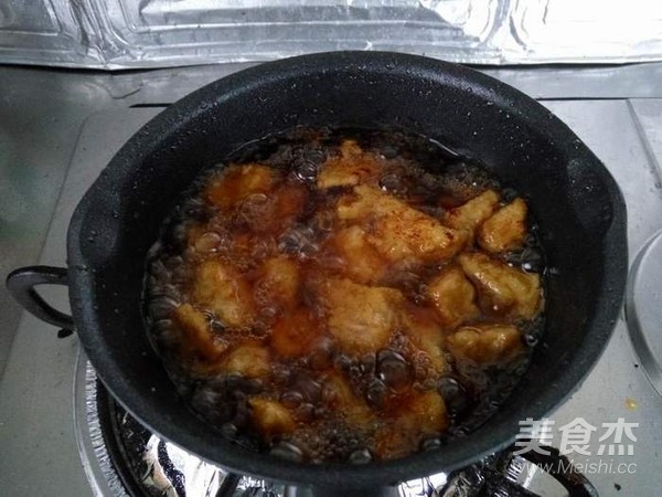 鲜香溜肉段的做法步骤:4