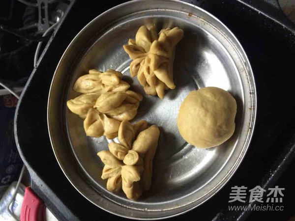 红糖花卷的做法步骤:17