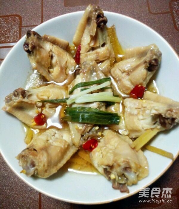 清蒸鸡翅的做法步骤：6