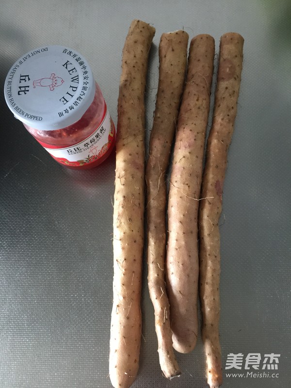 草莓山药泥的做法步骤：1