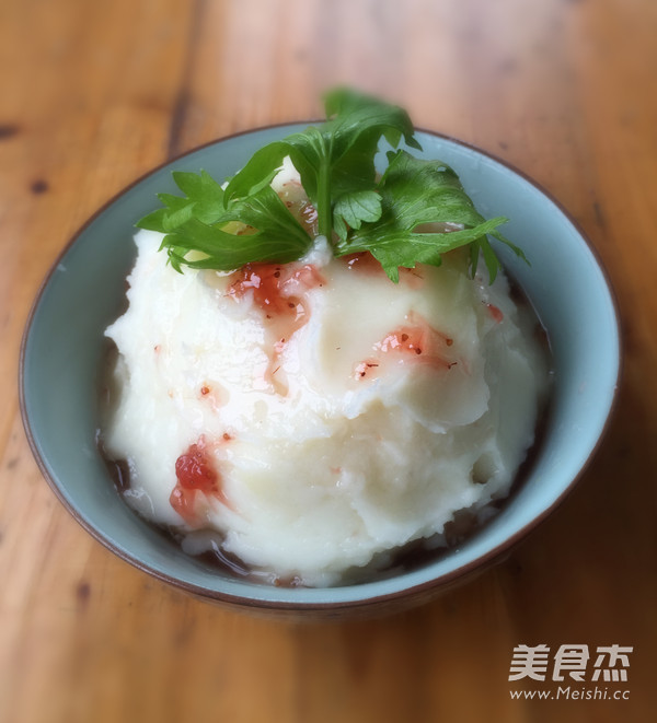 草莓山药泥的做法步骤:7
