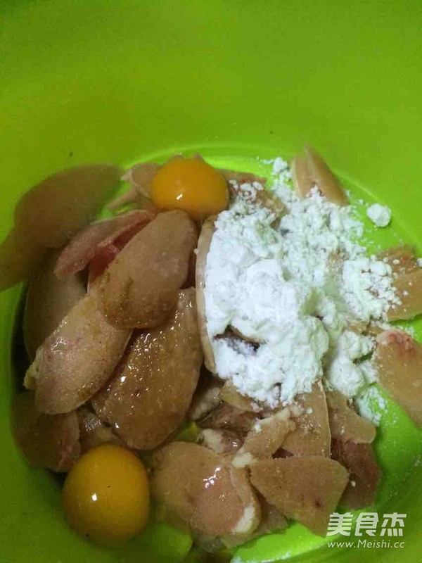 锅包肉(鸡肉)的做法步骤:2