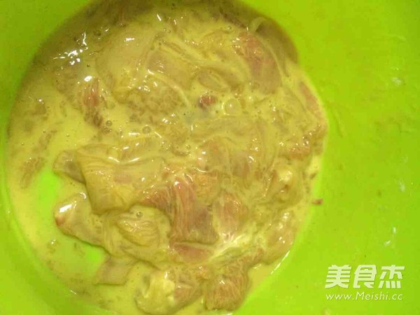 锅包肉(鸡肉)的做法步骤:3