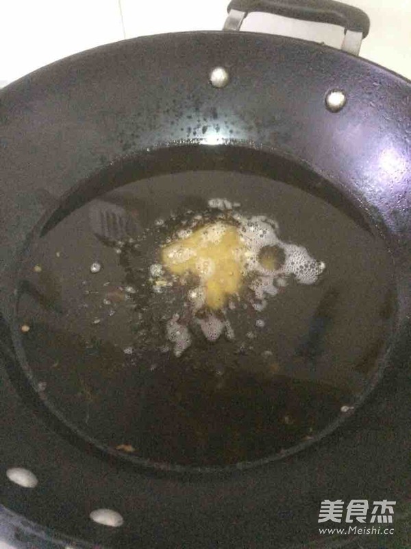 锅包肉(鸡肉)的做法步骤:9