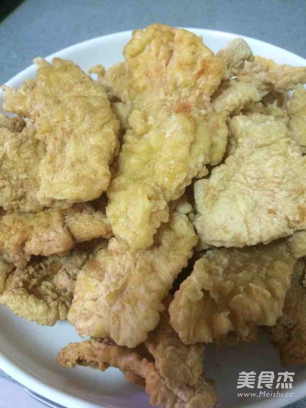 锅包肉(鸡肉)的做法步骤:11