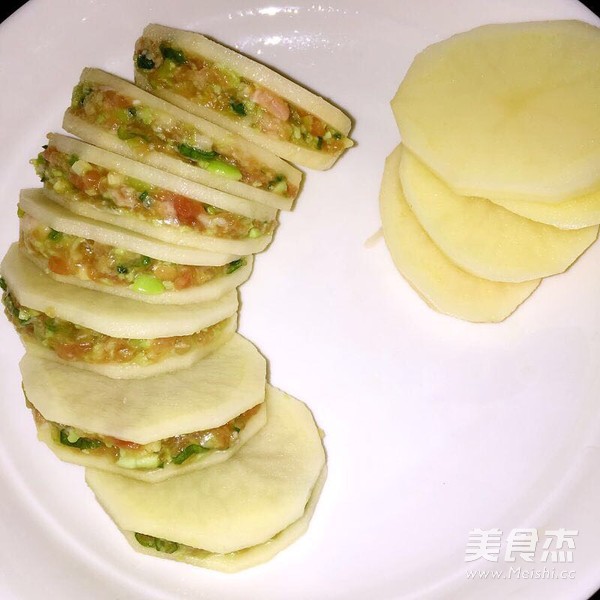 土豆煎饼的做法步骤：4