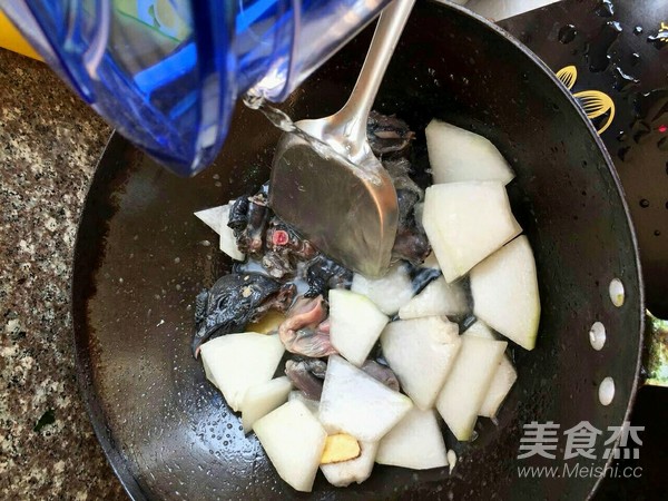 乌鸡冬瓜汤的做法步骤：3