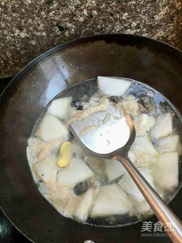 乌鸡冬瓜汤的做法步骤：4