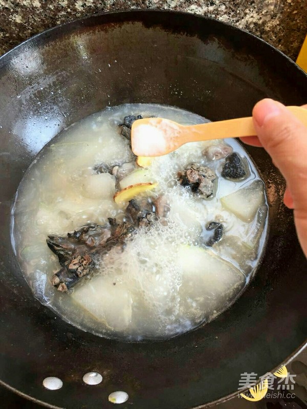 乌鸡冬瓜汤的做法步骤：5
