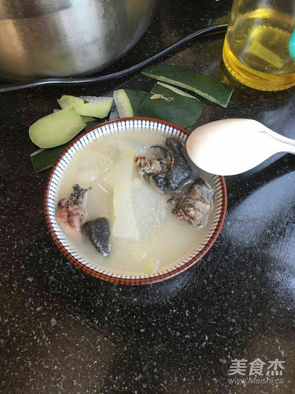 乌鸡冬瓜汤的做法步骤：6