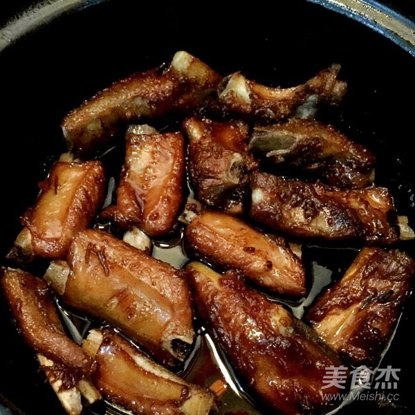 压力锅可乐排骨的做法步骤:8