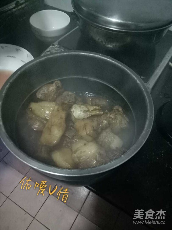 红烧肉的做法步骤:4