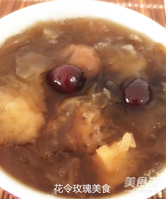 玫瑰银耳羹的做法步骤:6