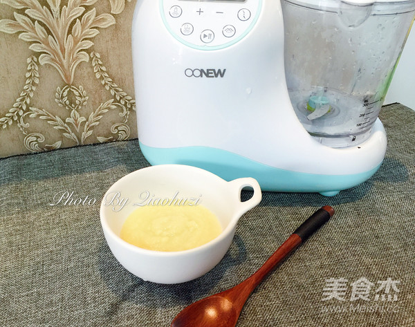 宝宝辅食——白菜泥米糊的做法步骤:9