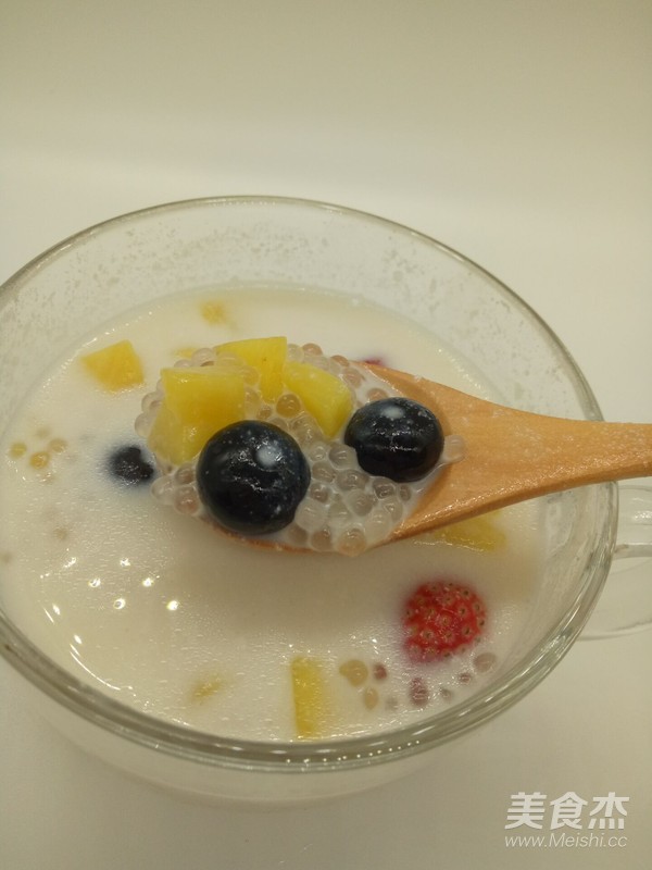 Q弹爽滑芒果西米露美味来袭的做法步骤:6