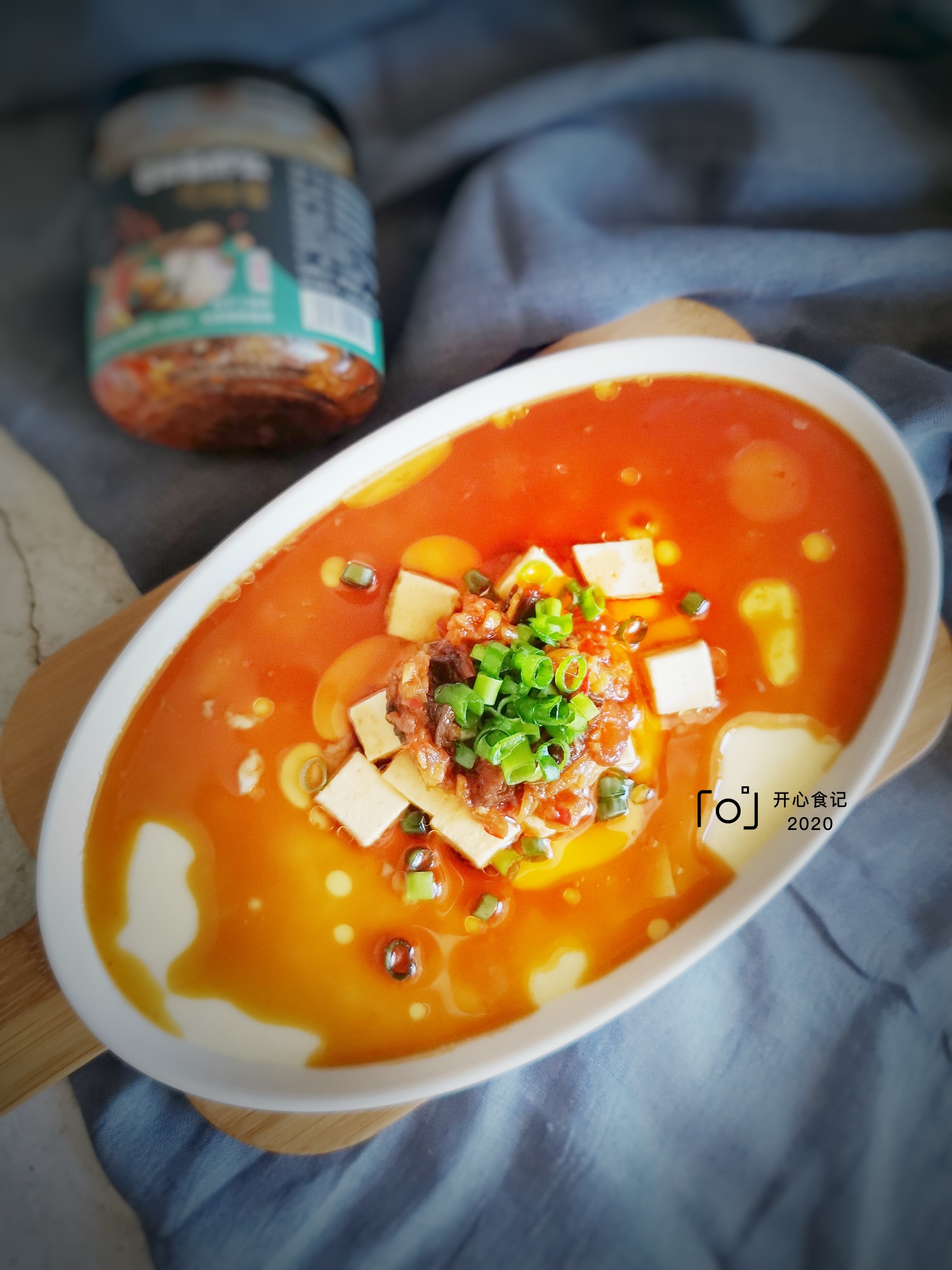 嫩豆腐与鸡蛋的完美碰撞~豆腐蛋羹的做法步骤：11