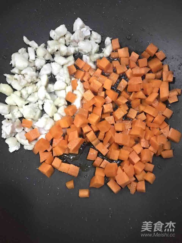 宫爆鸡丁的做法步骤:3