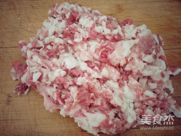野苋菜猪肉包子的做法步骤:5