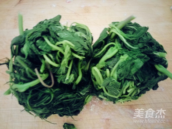野苋菜猪肉包子的做法步骤:6