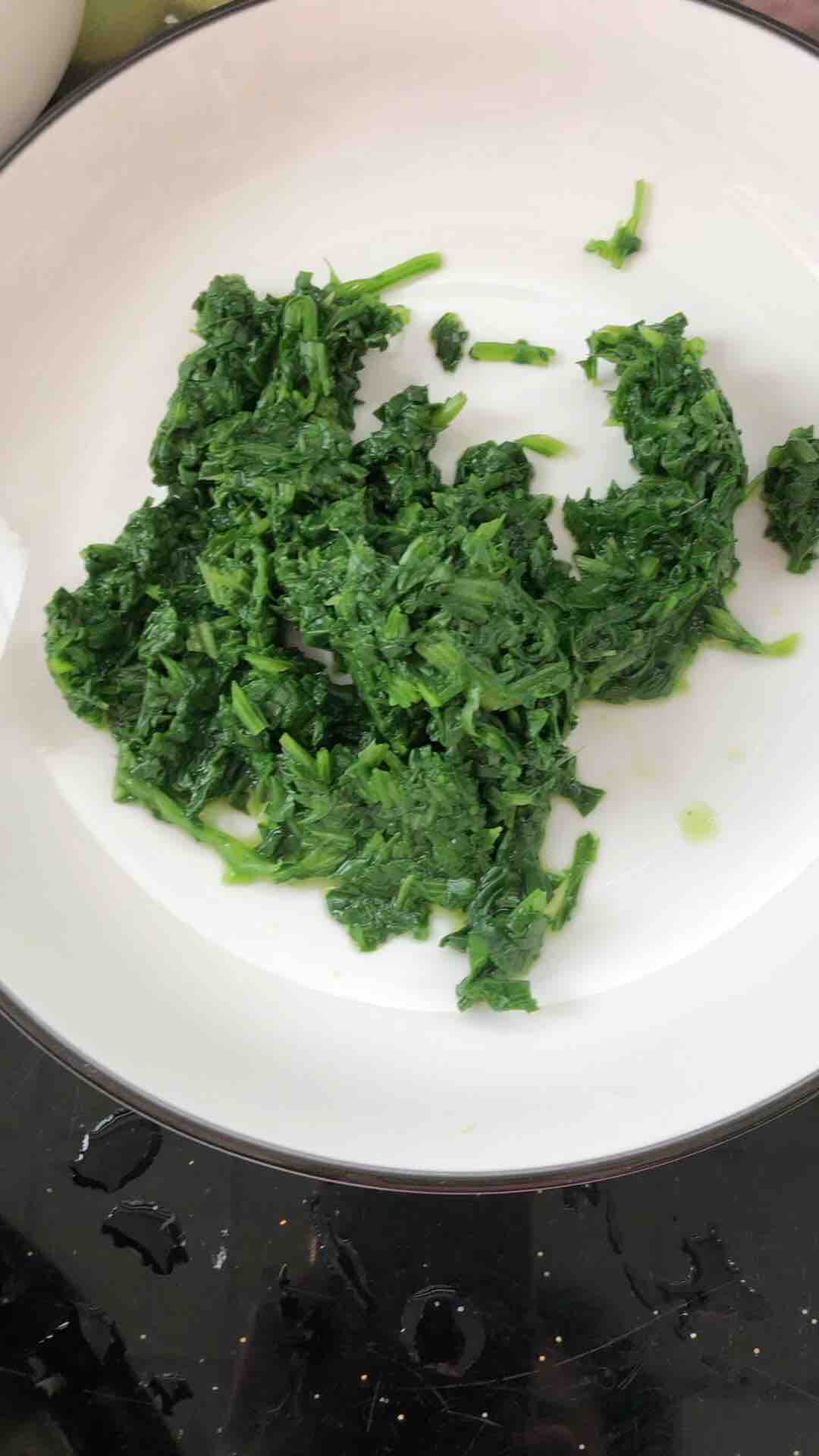 小菜饼，婴儿辅食的做法步骤：1