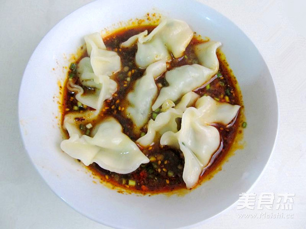 四川红油水饺的做法步骤:13
