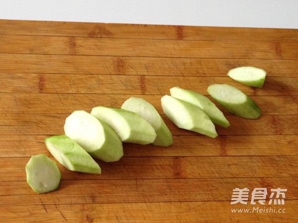 金钩丝瓜的做法步骤:2