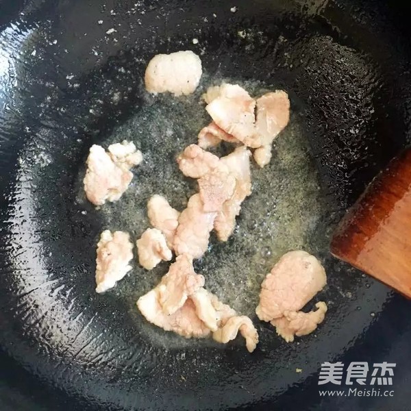 圆白菜炒肉的做法步骤：4