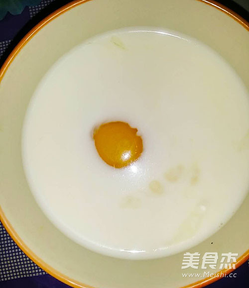 牛奶玉米饼的做法步骤:3