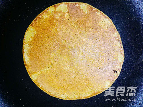 牛奶玉米饼的做法步骤:6