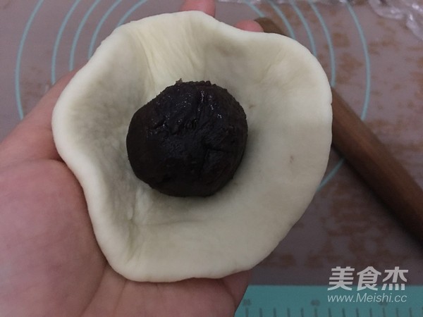 豆沙包的做法步骤：10