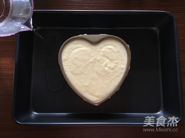 舒芙蕾轻乳酪蛋糕的做法步骤：8