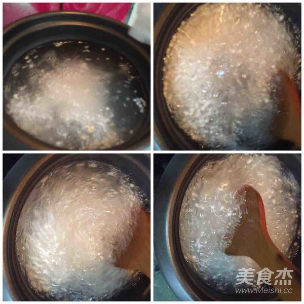 燕窝芒果西米露的做法步骤:4