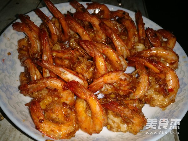香脆凤尾虾的做法步骤:8