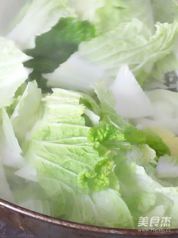 粉丝大白菜的做法步骤：5