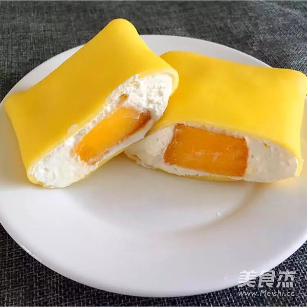 芒果班戟的做法步骤:6