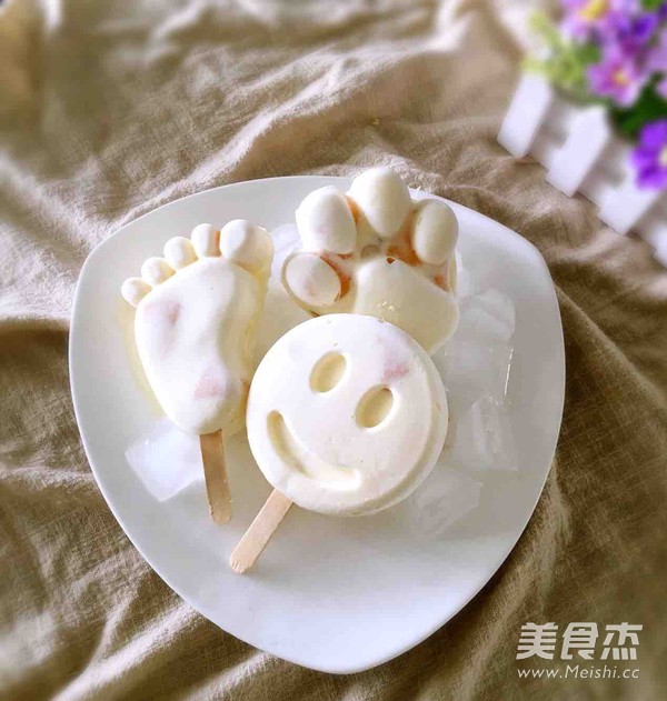 黄桃雪糕的做法步骤:6