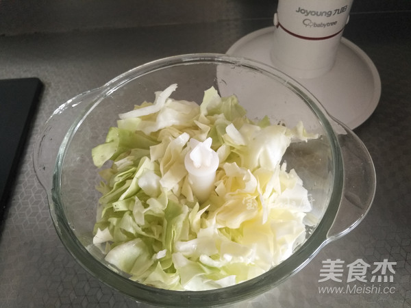 圆白菜猪肉包的做法步骤：4