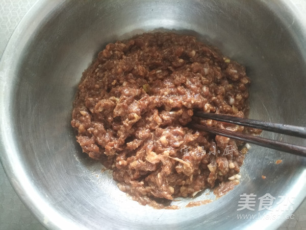 圆白菜猪肉包的做法步骤：9