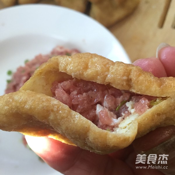 洪福齐天豆腐包的做法步骤：5